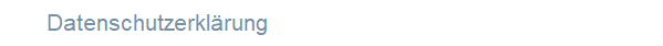 Datenschutzerkl�rung
