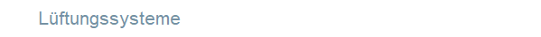 L�ftungssysteme